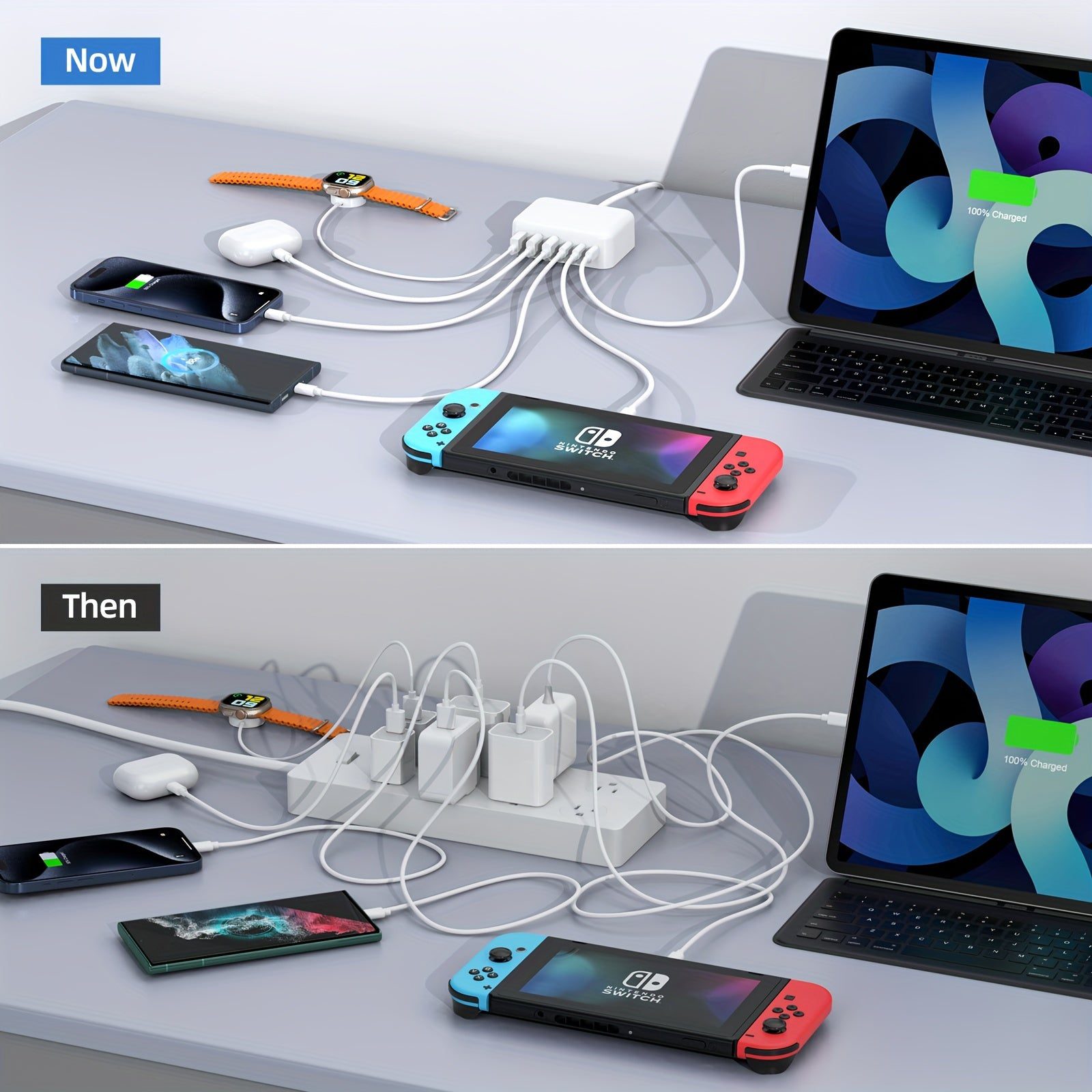 821bdf23-01dc-4ed2-b8c6-4a9ca0c189ef.jpg 6-Port Usb-C Fast Charger - Imagem 3