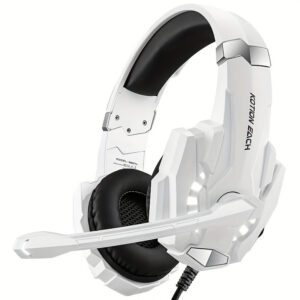 Gaming Headset with Mic LED for PS4 PS5 Xbox