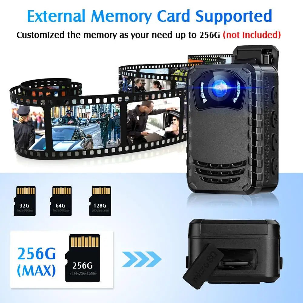 BOBLOV-N9-Mini-Body-Camera-Full-HD-1296P-Body-Mounted-Camera-Small-Portable-Night-Vision-Police_699bac60-17a1-4ca7-b53c-e428a2460cf0.jpg Mini Body Camera Full Hd Night Vision (1296P) - Imagem 3