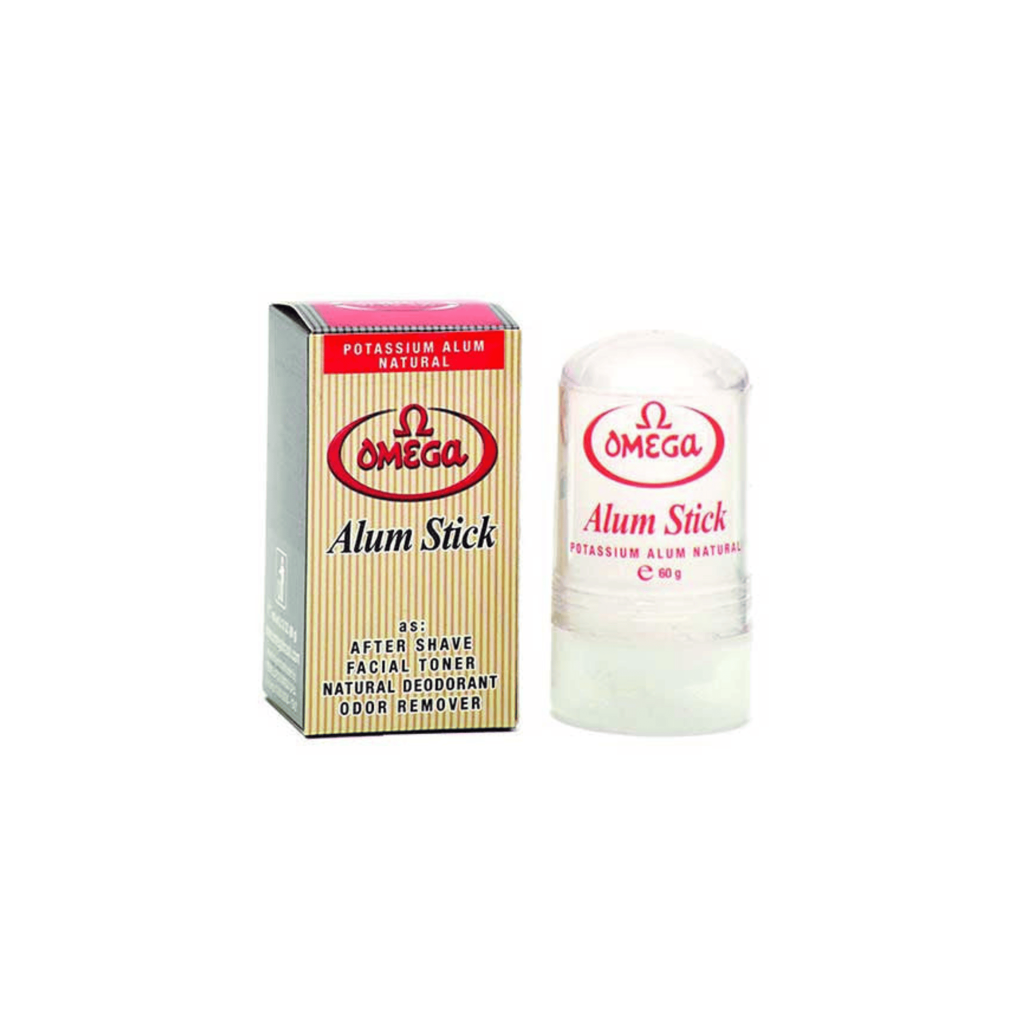 OMG-49001.png OMG-49001 Omega potassium alum stick, 60g
