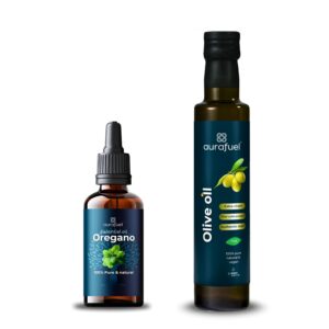 Oregano oil with olive oil extra virgin