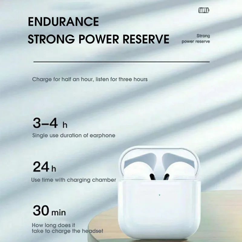 Pro-4-TWS-Wireless-Headphones-Earphone-Bluetooth-compatible-5-3-Waterproof-Headset-with-Mic-for-Xiaomi_2cd29d75-562d-44e2-995a-1035914c2f58.jpg Bluetooth Waterproof Headphones - Imagem 5