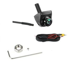 720P Rear View Camera Fisheye Lens IP68 Waterproof Full HD Black
