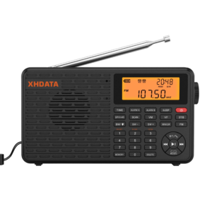 Stereo Digital Portable Radio Black