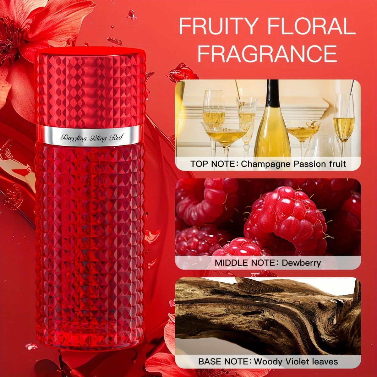 b7b02718-29bb-43fb-8d99-bdc5e77dba31.jpg 30Ml Floral Eau De Parfum For Women - Imagem 4
