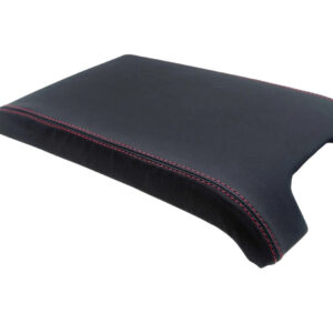 For 2009-2014 Ford F150 Raptor Black Leather Console Armrest Cover