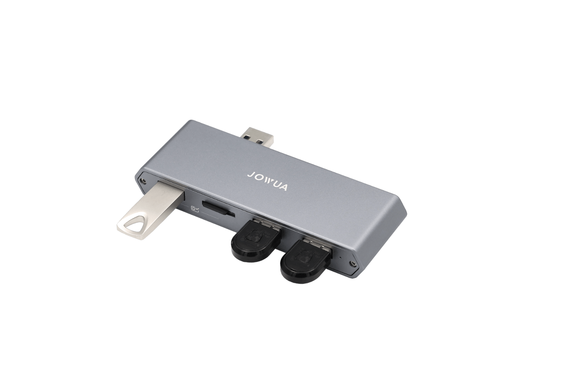jowua-3-Port-usb-dash-cam-hub-with-microSD-reader_2.png Dual-Function Storage HUB (MicroSD Reader & Tesla USB) - Imagem 4