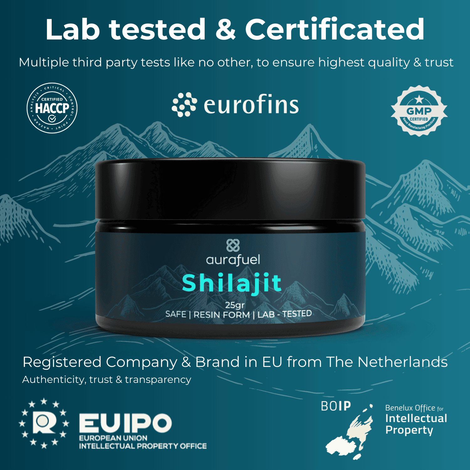 lab-tested-and-certificated-shilajit-from-aurafuel-registered-brand-and-company.png Pure Shilajit Resin from Himalaya - 100% authentic & purified - Imagem 5
